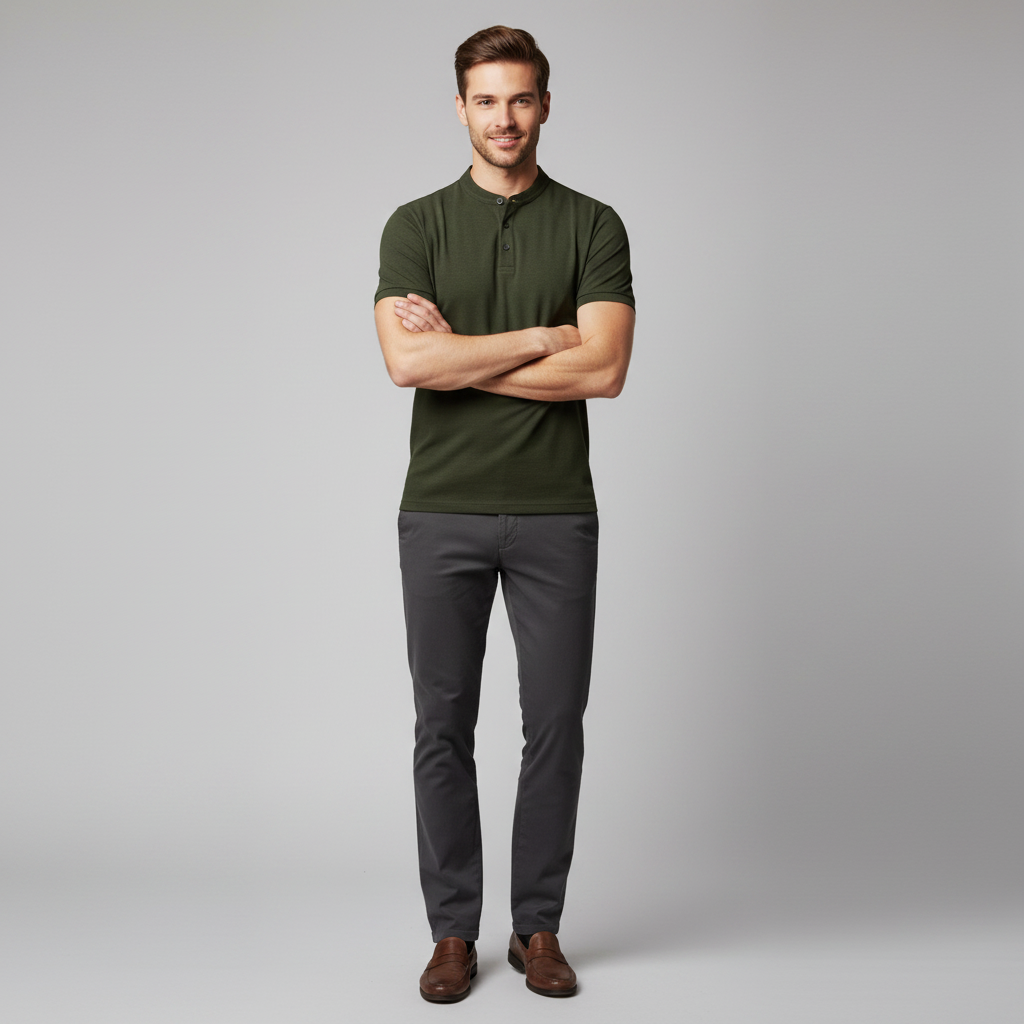 Men's Casual Polo Shirt | Classic Fit Polo Shirts