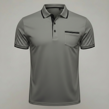Elegant Men's Polo Shirt | Classic Fit Casual Wear