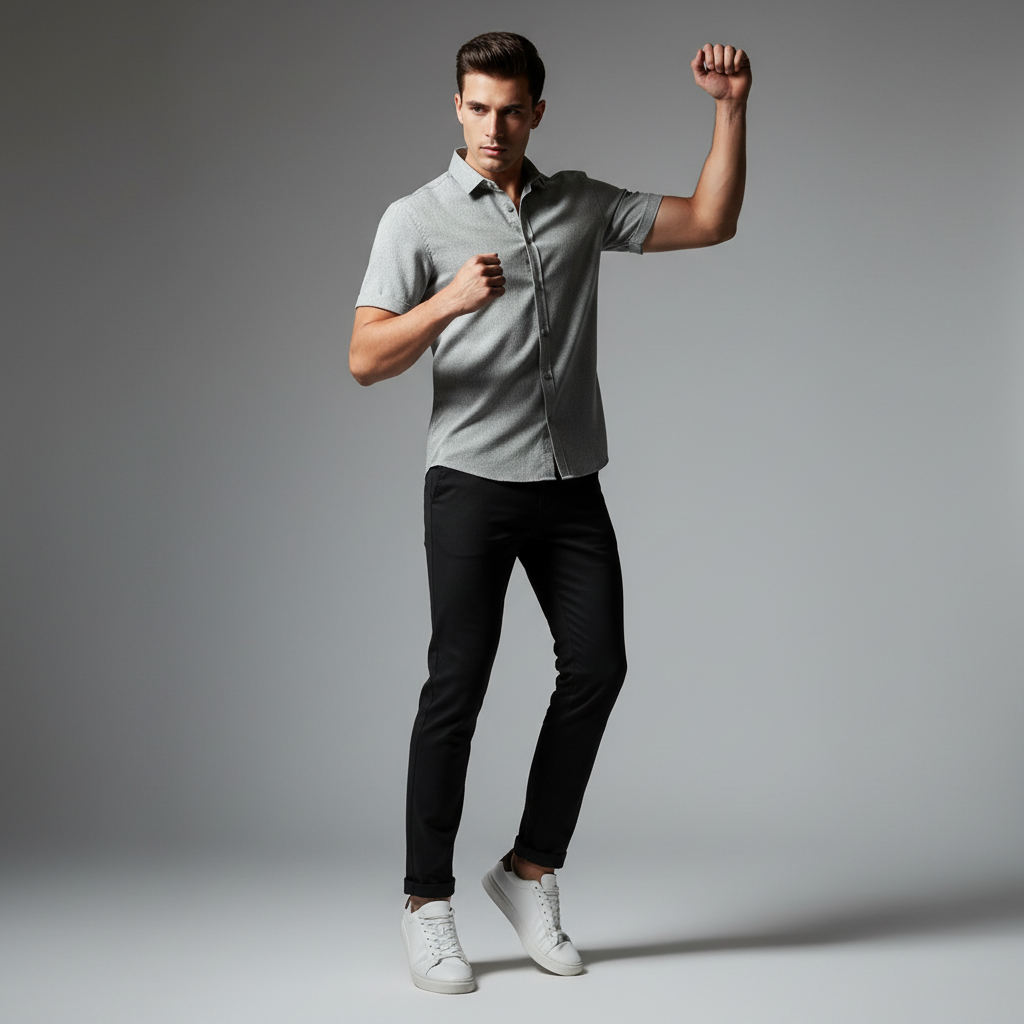 Men's Casual Summer Shirt | Stylish Loose Fit Blouse