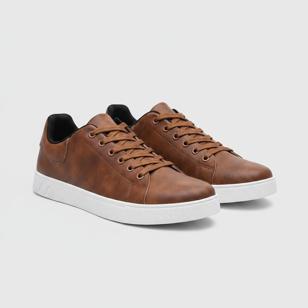 Men's Lace-Up Low-Top Sneakers | Casual Men's Trainers
