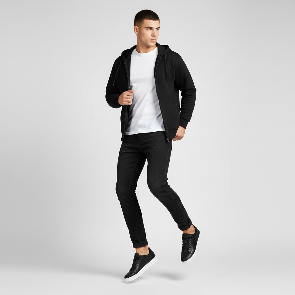 Men's Lace-Up Low-Top Sneakers | Casual Men's Trainers