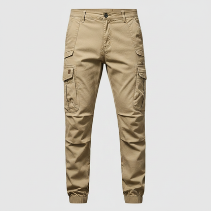 Men's Tactical Cargo Pants | Multi-Pocket Black Cargo Trousers