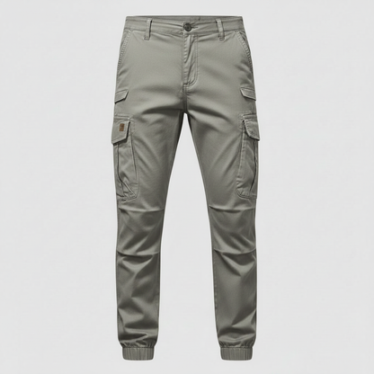Men's Tactical Cargo Pants | Multi-Pocket Black Cargo Trousers