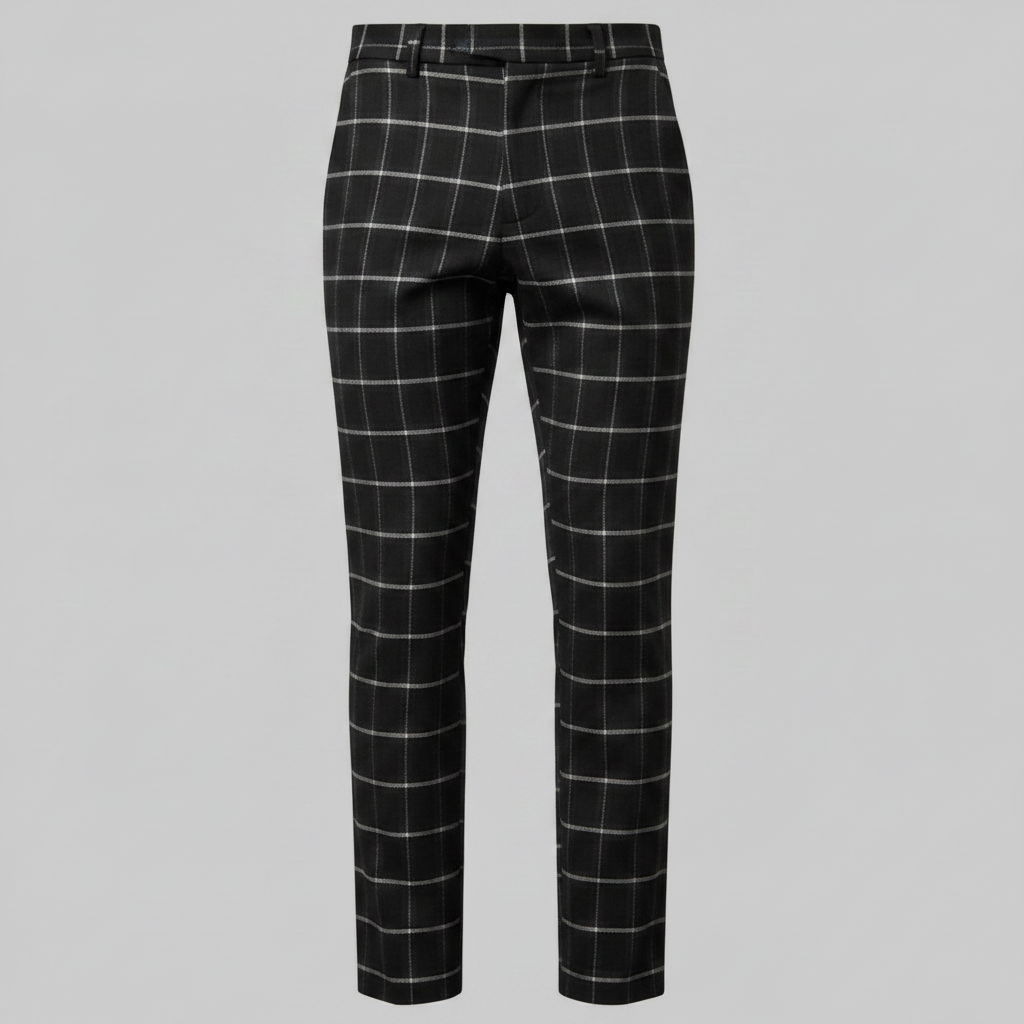 Sasha Checked Chino Pants | Men's Pants