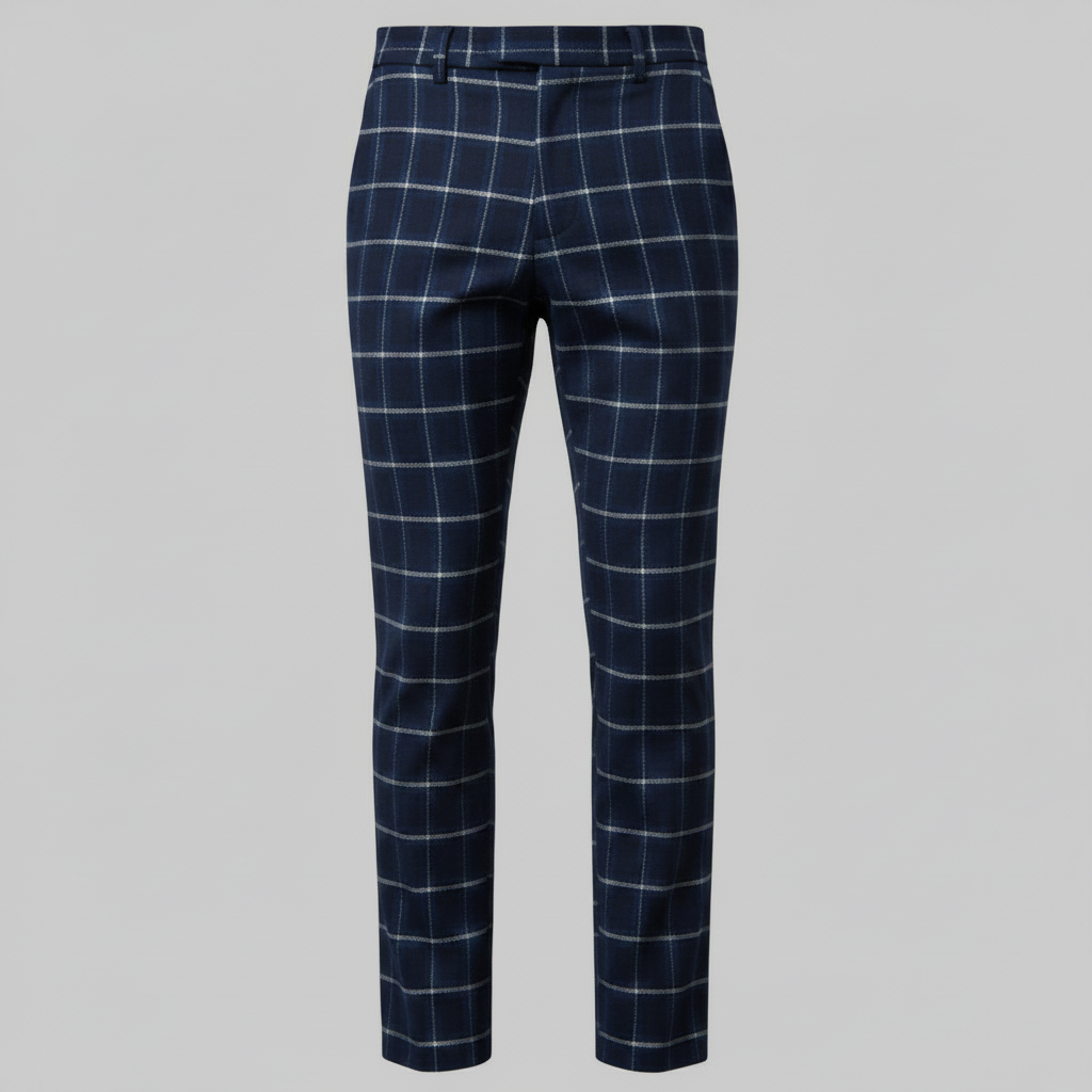 Sasha Checked Chino Pants | Men's Pants