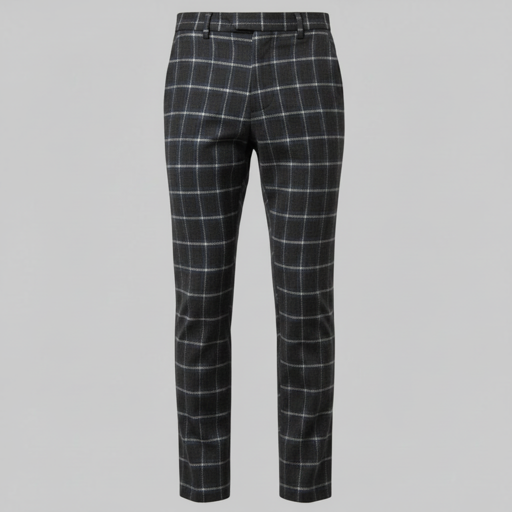 Sasha Checked Chino Pants | Men's Pants
