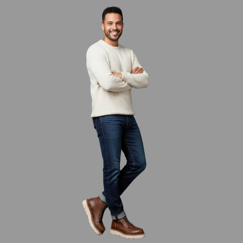 Men's Lace-Up Ankle Boots | Stylish & Comfortable Footwear